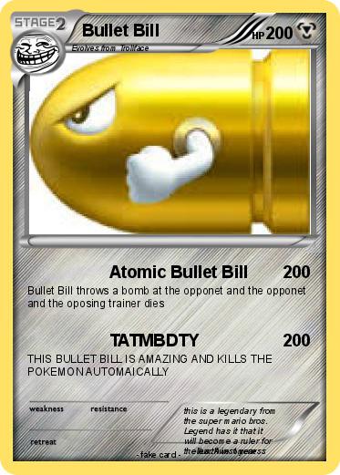 Pokemon Bullet Bill