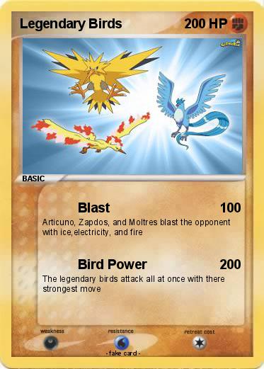 Pokemon Legendary Birds