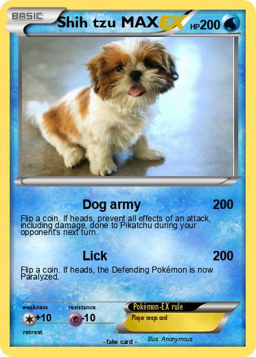 Pokemon Shih tzu MAX