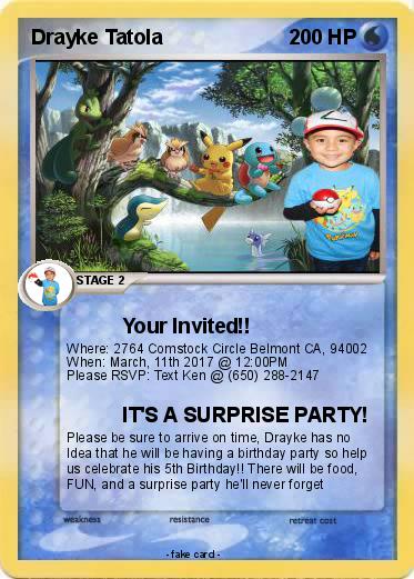 Pokemon Drayke Tatola