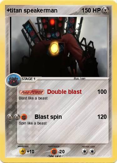 Pokemon +titan speakerman