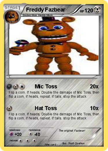 Pokemon Freddy Fazbear