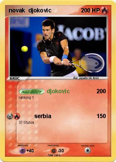 Pokemon novak  djokovic