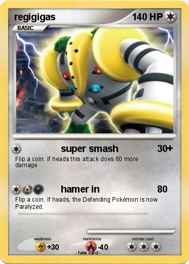 Pokemon regigigas