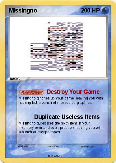 Pokemon Missingno