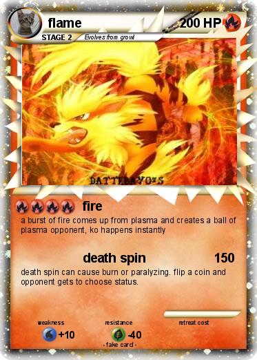 Pokemon flame