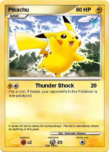 Pokemon Pikachu