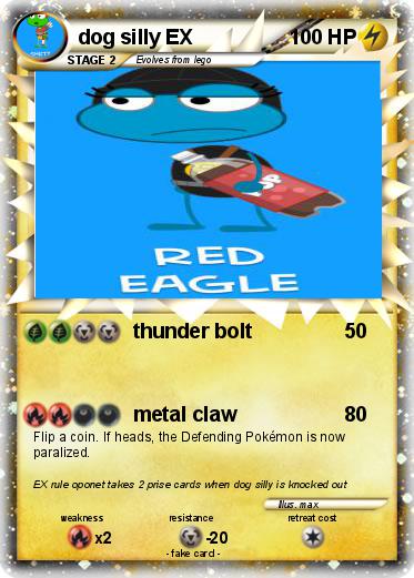 Pokemon dog silly EX