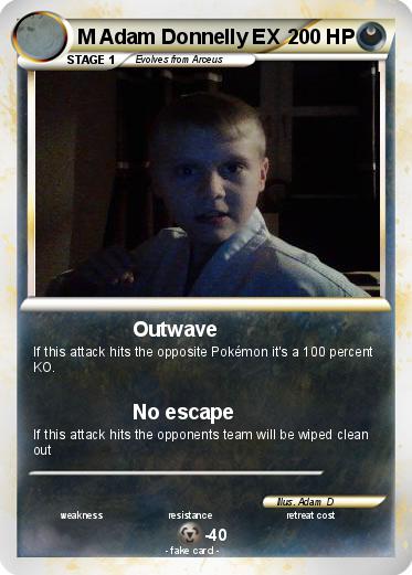 Pokemon M Adam Donnelly EX