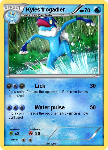 Pokemon Kyles frogadier