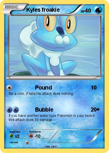 Pokemon Kyles froakie