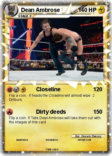 Pokemon Dean Ambrose