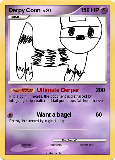 Pokemon Derpy Coon