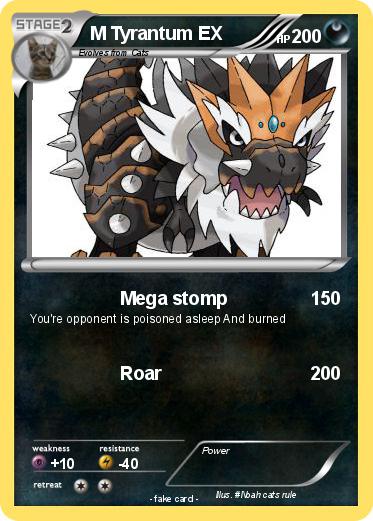 Pokemon M Tyrantum EX