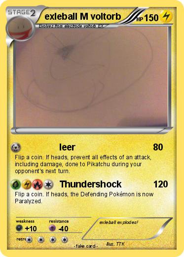 Pokemon exleball M voltorb