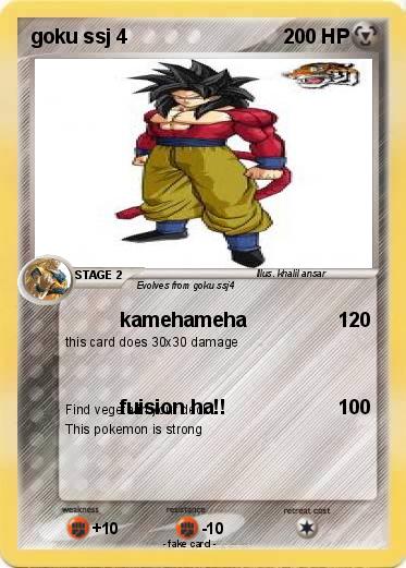 Pokemon goku ssj 4