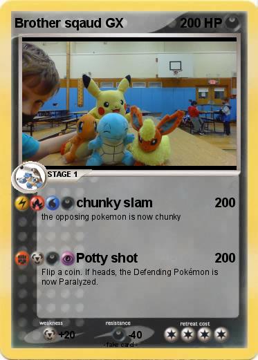 Pokemon Brother sqaud GX