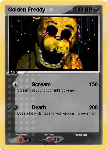 Pokemon Golden Freddy
