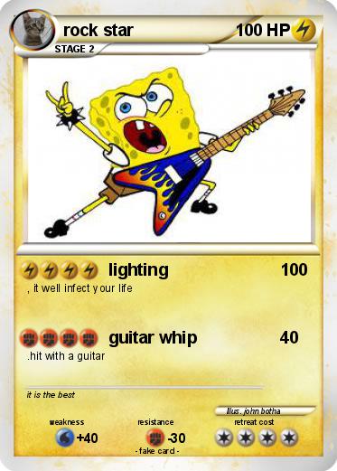 Pokemon rock star