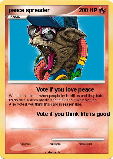 Pokemon peace spreader