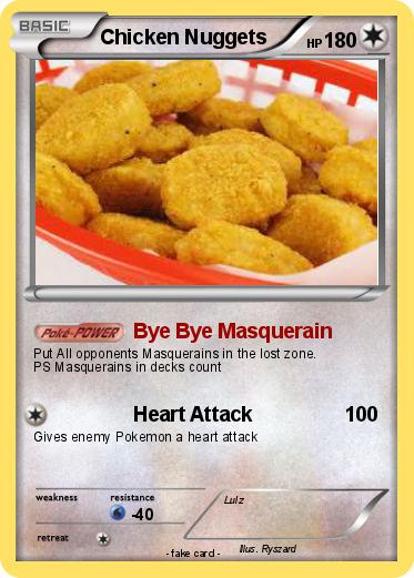 Pokemon Chicken Nuggets