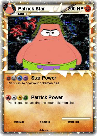 Pokemon Patrick Star