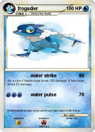 Pokemon frogadier
