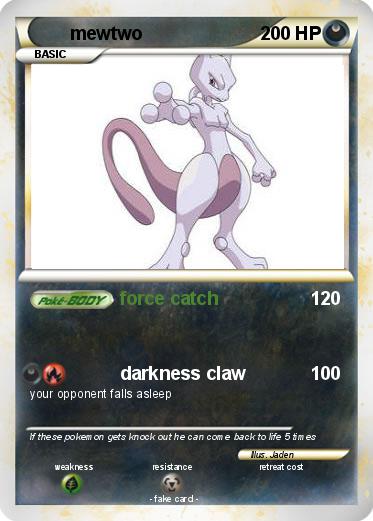 Pokemon mewtwo