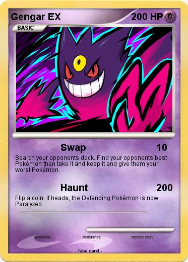 Pokemon Gengar EX