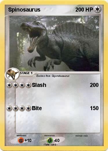 Pokemon Spinosaurus