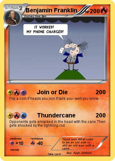 Pokemon Benjamin Franklin