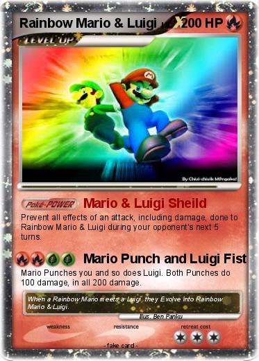 Pokemon Rainbow Mario & Luigi