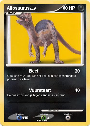 Pokemon Allosaurus