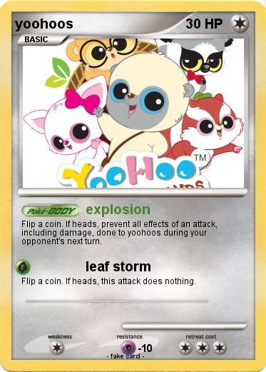 Pokemon yoohoos