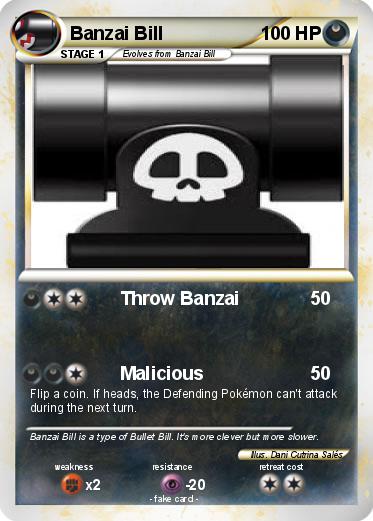 Pokemon Banzai Bill