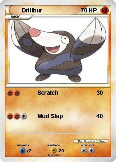 Pokemon Drillbur