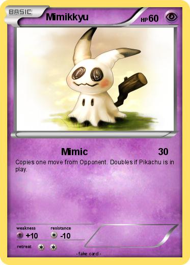 Pokemon Mimikkyu
