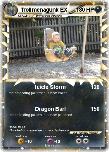 Pokemon Trollmenagunk EX