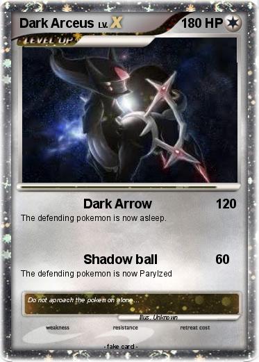 Pokemon Dark Arceus