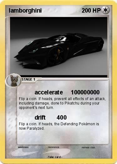 Pokemon lamborghini