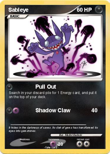Pokemon Sableye