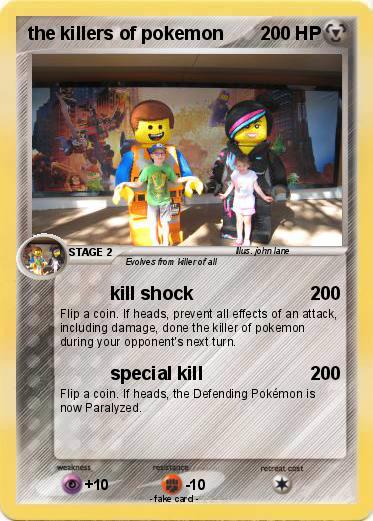 Pokemon the killers of pokemon