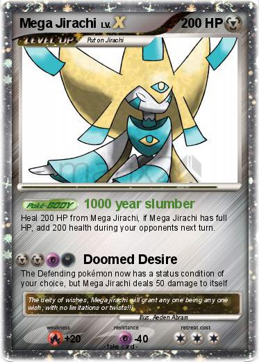 Pokemon Mega Jirachi