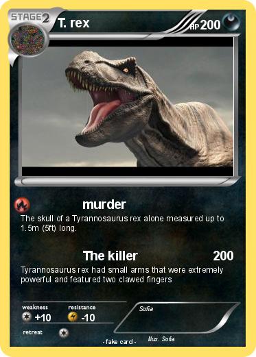 Pokemon T. rex
