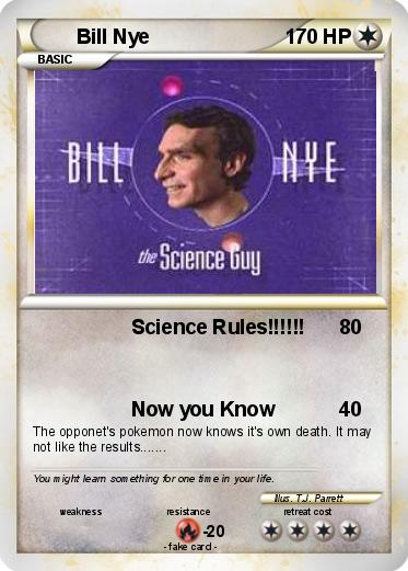 Pokemon Bill Nye