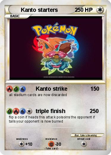 Pokemon Kanto starters           2