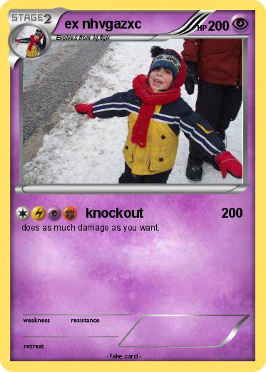 Pokemon ex nhvgazxc