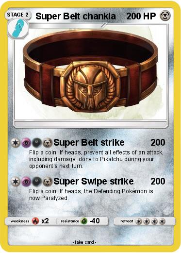 Pokemon Super Belt chankla