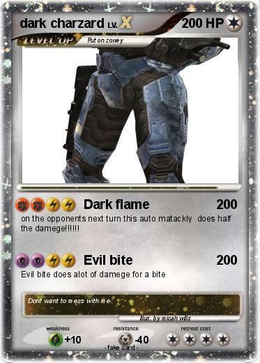 Pokemon dark charzard