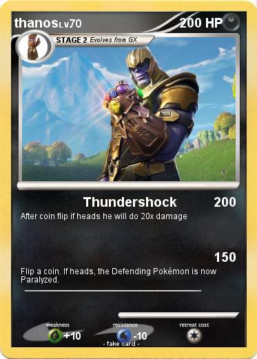 Pokemon thanos